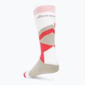 Nordica Multisports Winter Jr vaikiškos slidinėjimo kojinės 2 poros lt grey/coral/white 3