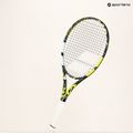 Babolat Pure Aero Junior 26 vaikiška teniso raketė pilkai geltona 140465 8