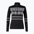 Moteriškas termoaktyvus džemperis Newland Groenlandia Half Zip black/white