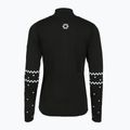 Moteriškas termoaktyvus džemperis Newland Guenda Full Zip black/white 2