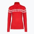 Moteriškas termoaktyvus džemperis Newland Hilde Half Zip red/white