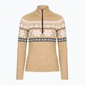 Moteriškas termoaktyvus džemperis Newland Isalind Half Zip biscuit/white