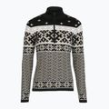 Moteriškas termoaktyvus džemperis Newland Kristel Half Zip black/stone