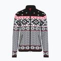 Moteriškas termoaktyvus džemperis Newland Kylie Full Zip black/white