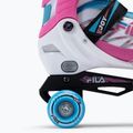 Vaikiškos ratukinės pačiūžos FILA Joy G white/pink/light blue 9