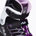 FILA X-One G black/pink/magenta vaikiški riedučiai 5