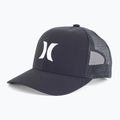 Vyriška kepuraitė su snapeliu Hurley Del Mar Trucker pure platinium/black