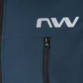 Vyriška dviračių striukė Northwave Easy Out Softshell deep blue/forest green 3