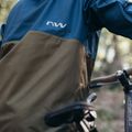 Vyriška dviračių striukė Northwave Easy Out Softshell deep blue/forest green 10