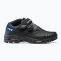 Vyriški dviračių MTB batai Northwave Enduro Mid 2 black/deep blue