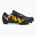 Vyriški dviračių MTB batai Northwave Rebel 3 Epic Series black/yellow 2