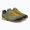 AKU Bellamont III Suede GTX green/ocher vyriški trekingo batai 4