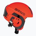 Vaikiškas slidinėjimo šalmas Briko Vulcano FIS 6.8 JR blizgus oranžinis/juodas 4