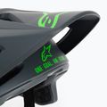 Dviračių šalmas Alpinestars Vector Pro Atom tamsiai pilkas/šaltai pilkas matinis 7