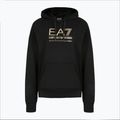Vyriška EA7 Emporio Armani Train Visibility Hoodie black/gold