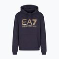 Vyriškas džemperis EA7 Emporio Armani Train Logo Series Big Logo Hoodie armani blue