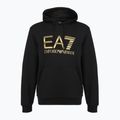 Vyriškas džemperis EA7 Emporio Armani Train Logo Series Big Logo Hoodie black