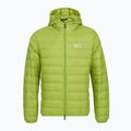 Vyriška striukė EA7 Emporio Armani Train Core Id Down Light Jacket Hoodie macaw green