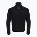 Vyriškas megztinis EA7 Emporio Armani Mountain Apres Ski Embroidery Knitted black / bianco emb 2