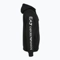 Vyriškas džemperis Emporio Armani EA7 Train Logo Series Extended Logo Hoodie Fz black / white 3