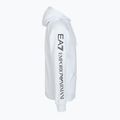 Vyriškas džemperis Emporio Armani EA7 Train Logo Series Extended Logo Hoodie Fz white / black 3