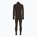 Moteriškas termoaktyvių apatinių komplektas EA7 Emporio Armani Ski Jacquard Knitted fancy brown animal print 2