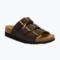 Moteriškos šlepetės Scholl Rio Wedge Ad Med dark brown