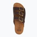 Moteriškos šlepetės Scholl Rio Wedge Ad Med dark brown 3
