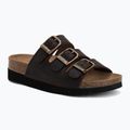 Moteriškos šlepetės Scholl Rio Wedge Ad Med dark brown