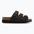 Moteriškos šlepetės Scholl Rio Wedge Ad Med dark brown 2