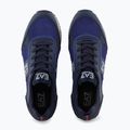 Batai EA7 Emporio Armani Black & White Suede sky captain / deep cobal / mineral 5