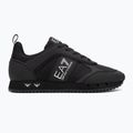 Batai EA7 Emporio Armani Black & White Carbon triple black / silver logo 2