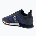Batai EA7 Emporio Armani Black & White Suede sky captain / deep cobal / mineral 3