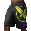 Hayabusa Icon Fight MMA šortai juodai geltoni ICFS-BK-L