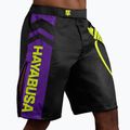 Hayabusa Icon Fight MMA šortai juodai geltoni ICFS-BK-L 2