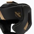 Bokso šalmas Hayabusa T3 Headgear black/gold 4