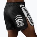 Vyriški treniruočių šortai Hayabusa Icon Mid-Thigh MMA black/white 3