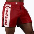 Vyriški treniruočių šortai Hayabusa Icon Mid-Thigh MMA red/white 2