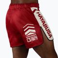 Vyriški treniruočių šortai Hayabusa Icon Mid-Thigh MMA red/white 4