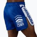 Vyriški treniruočių šortai Hayabusa Icon Mid-Thigh MMA blue/white 4