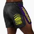 Vyriški treniruočių šortai Hayabusa Icon Mid-Thigh MMA black/neon 3