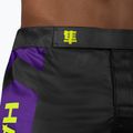 Vyriški treniruočių šortai Hayabusa Icon Mid-Thigh MMA black/neon 5