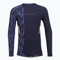 Vyriškas ilgomis rankovėmis rashguardas Hayabusa Apex Rash Guard navy/orange