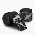 Bokso raiščiai Hayabusa Perfect Stretch Youth Hand Wraps 450 cm black