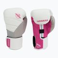 Hayabusa T3 bokso pirštinės baltos ir rožinės spalvos T314G 3