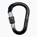 Karabinas Grivel Mega K6N Screw Lock black/black