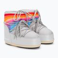 Moteriški sniego batai Moon Boot Icon Low Rainbow glacier grey 4