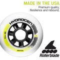 Riedučių ratukai Rollerblade Hydrogen 84MM/85A 8 pcs. white 3
