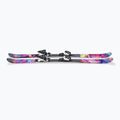 Vaikiškos kalnų slidės + apkaustai Nordica Unleashed JR + J7.0 FDT rainbow 5