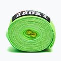 Bokso raiščiai Leone 1947 Hand Wraps 350 cm fluorescent green 4
